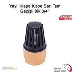 Okçu Kardeşler 3 Sarı Tam Geçişli Dik Yaylı Klape