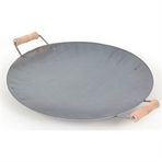 Okçu Kardeşler 40 cm Ahşap Kulplu Kavurma Sacı