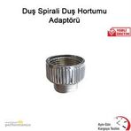 Okçu Kardeşler Duş Spirali Duş Hortumu Adaptörü
