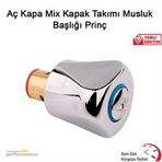 Okçu Kardeşler Prinç Aç Kapa Mix Kapak Takımı Musluk Başlığı