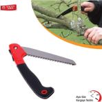 OKÇU KARDEŞLER YAPI MARKET Katlanabilir Bağ Bahçe Ağaç Budama Testeresi 180 mm - Gri