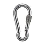 OKÇU KARDEŞLER YAPI MARKET Vidalı Kilitli Karabina Galvanizli (5 Adet) - 8 mm