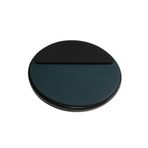 okecajon Practice Pad 12 Inç Iki Yüzeyli Drum Pad Davul Çalışma Pedi Bateri Pad PRTS-12 Yeşil