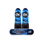 Okey 2in1 Aromasız Kayganlaştırıcı Jel 200 ml 2'li