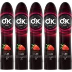 Okey Çilek Aromalı Kayganlaştırıcı Jel 5 x 100 ML
