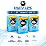 Okey Ekstra Zevk 20 Extra Kayganlaştırıcılı Prezervatif 20 Li 3 Kutu 60 Adet