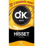 Okey Hisset 20 li Prezervatif