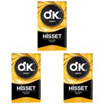 Okey Hisset Prezervatif 10 Adet (3 paketi)