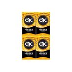 Okey Hisset Prezervatif, 80 Adet, 4'lü Ekonomik Paket