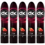 Okey Kayganlaştırıcı Jel, 100 ml, Çilekli, 5'li Set