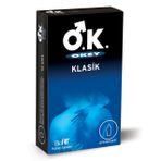 Okey Klasik 10'lu Kolay Takılan Prezervatif
