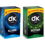 Okey Klasik 20'li ve Rötar 20'li Set