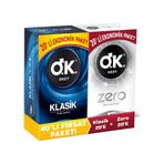 Okey Klasik Prezervatif + Okey Zero Prezervatif 2 x 20'li