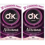 Okey Nirvana 20'li Ekonomik Prezervatif (2 paketi)