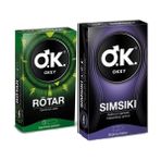 Okey Prezervatif Rötar 10 Lu + Sımsıkı 10 Lu