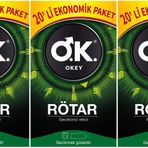 Okey Rötar Geciktirici Etkili 60 Adet Prezervatif