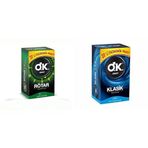 Okey Rötar Geciktirici Etkili Ekonomik Paket Prezervatif (1 x 20 Adet) + Okey Klasik Kolay Takılan Ekonomik Paket Prezervatif (1 x 20 Adet)