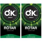 Okey Rötar Prezervatif 10 Adet (2 paketi)