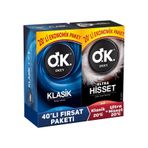 Okey Ultra Hisset 20'li Prezervatif & OKEY Klasik 20'li Prezervatif