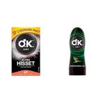 Okey Ultra Hisset Çok İnce Formlu Ekonomik Paket Prezervatif (1 x 20 Adet) + Okey Ginseng Kayganlaştırıcı ve Masaj Jeli (1 x 200 mL)