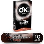 Okey Ultra Hisset Prezervatif Çok İnce 10'lu