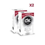 Okey Zero Ekstra İnce Formlu Prezervatif 20'Li X2 Adet