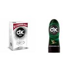 Okey Zero Ektra İnce Formlu Ekonomik Paket Prezervatif (1 x 20 Adet) + Okey Ginseng Kayganlaştırıcı ve Masaj Jeli (1 x 200 mL)