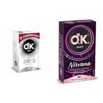 Okey Zero Ektra İnce Formlu Ekonomik Paket Prezervatif (1 x 20 Adet) + Okey Nirvana Prezervatif 10 Adet