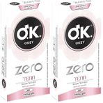Okey Zero Tenn 8'li Prezervatif (2 paketi)