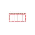 OKFİS Keskin Color 13x27 cm Spiralli Haftalık Planlayıcı, Minik Papatya Deseni KESKİN-563