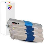 Oki C301 A+Plus 1 Takım 4 Renk Muadil Toner