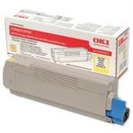 Oki C5550-43324441 Sarı Orjinal Toner