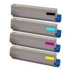 Oki C822 Kırmızı Muadil Toner