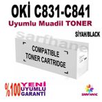 Oki C831 C841 Siyah Muadil Toner