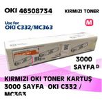 Oki MC363 Muadil Toner