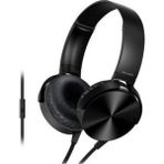 Okmore Siyah Kafa Üstü Telefon Oyun Kulaklığı Extra Bass Stereo