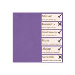 Okra Pigment ve Doğal Boya Açık Mor / Light Violet - R101-B29 - Yağlı Boya Renk Hammaddesi - 100 g