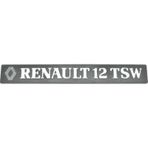 Oksa 200 Arka Yazı Renault 12 Tsw Renault 12 7702128354