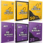 Oksijen 2026 Tyt Ayt Biyoloji Dr. Biyoloji Video Ders Kitabı + Soru + Deneme Seti 6 Kitap