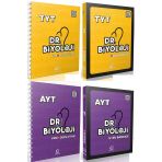Oksijen 2026 Tyt Ayt Biyoloji Dr. Biyoloji Video Ders Kitabı + Soru Seti 4 Kitap