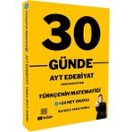 Oksijen Yayınları 2026 Ayt Edebiyat Türkçenin Matematiği 30 Günde Ayt Edebiyat Video Ders Kitabı