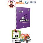 Oksijen Yayınları 2026 Model Oksijen Yayınları Dr Biyoloji AYT Video Ders Kitabı (Kamp Konu Anlatım) 3 Hediyeli Set