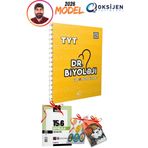 Oksijen Yayınları 2026 Model Oksijen Yayınları Dr Biyoloji TYT Video Ders Kitabı (Kamp Konu Anlatım) 3 Hediyeli Set