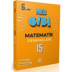 Oksijen Yayınları 6. Sınıf Matematik Meb Gibi 15'li Branş Denemeleri Konu Özetli Soru Bankası