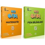 Oksijen Yayınları Oksijen 6. Sınıf Matematik + Fen Bilimleri Lgs Gibi Branş Denemeleri Seti 2 Kitap