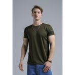 Oksit Cappi Mikro Polyester Performans Antrenman Sporcu Erkek Tshirt - Haki