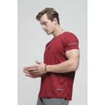 Oksit Cappi Mikro Polyester Performans Antrenman Sporcu Erkek Tshirt - XL - Bordo