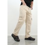 Oksit Cio 1250 Komando Baggy Fit Kot Kargo Pantolon - 30 - Bej