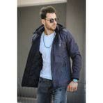 Oksit Majuro Outdoor Su Soğuk Rüzgar Geçirmez Içi Kürklü Dolgulu Softshell Erkek Dağcı Kampcı Kayakcı Montu - Füme