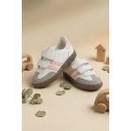 Oksit Smb Bantlı Cırtlı Unisex Retro Stil Çocuk Spor Ayakkabı Konforlu Adımlar Şık Tasarım - Pudra